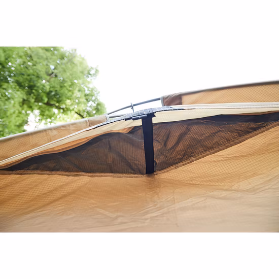 Barraca de esfera de cúpula de proteção solar de acampamento ao ar livre personalizada ajustável de luxo