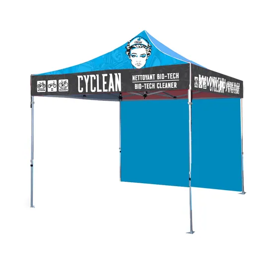 Tenda dobrável hexágono 10X10 para feiras comerciais Tenda com dossel pop up Tenda Gazebo
