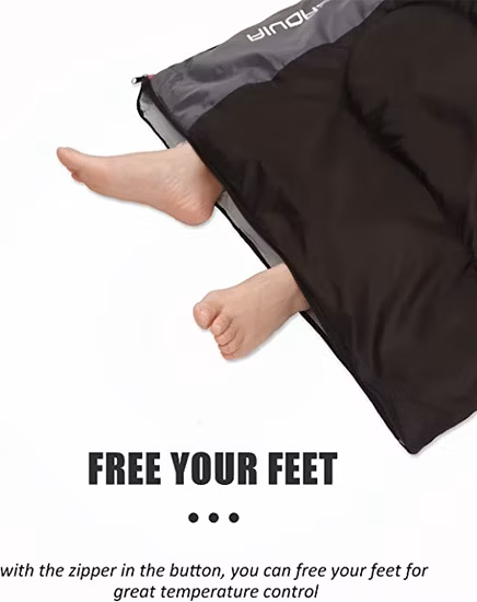 Sacos de dormir camuflados à prova d'água adequados para climas quentes e frios